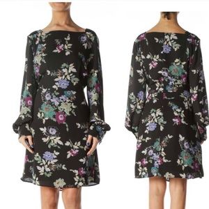 Loft Square Neck Floral Dress